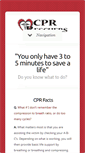 Mobile Screenshot of cprrescuers.com